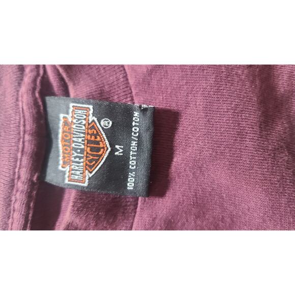 Vintage Harley Davidson Shirt 1990's North Tonawanda Made in USA Size M - Picture 9 of 9